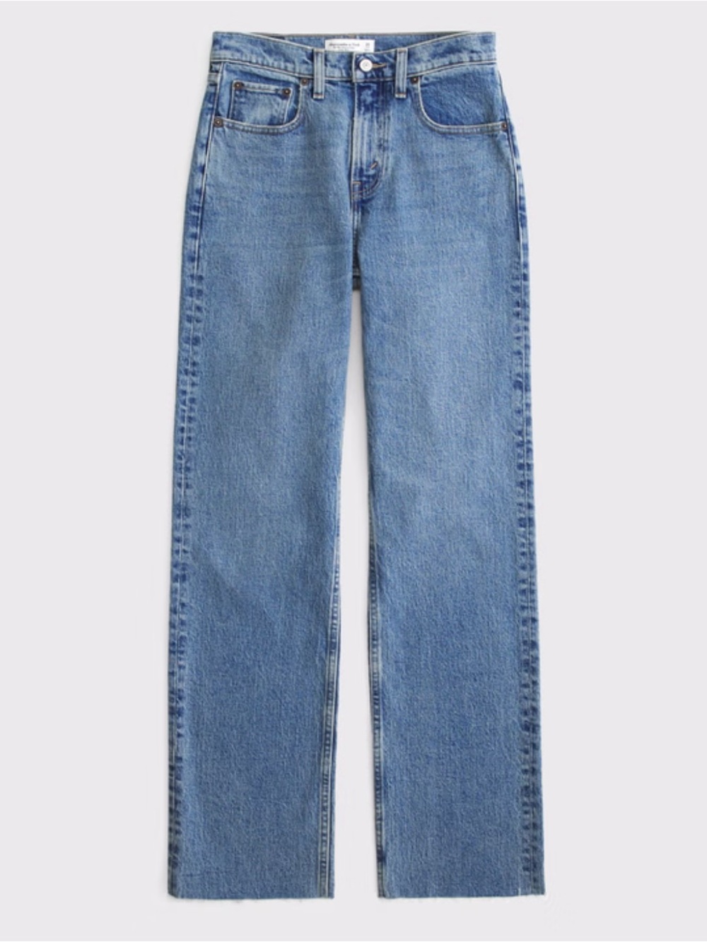 NWT Abercrombie And Fitch High Rise 90s Relaxed Curve Love Jeans Size 27